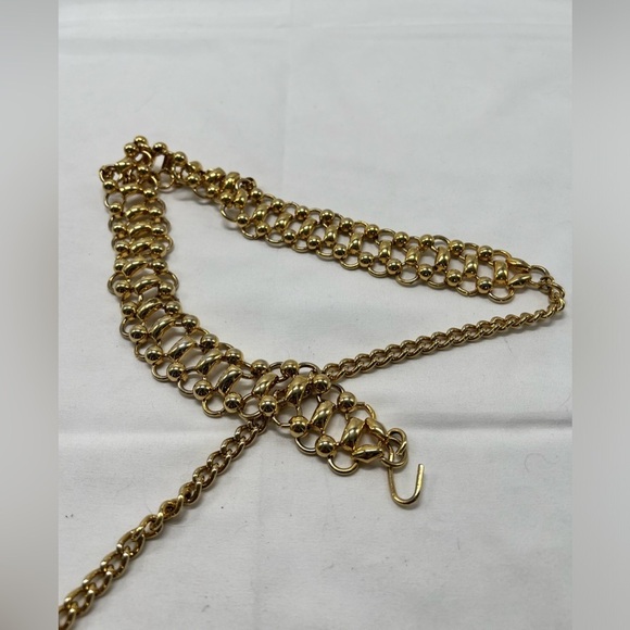 Gold chain belt main image 4